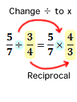 changing to multiplication