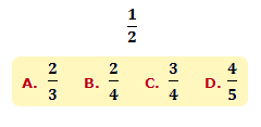 fraction 1/2