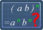 This exponent law doesn't seems to fit