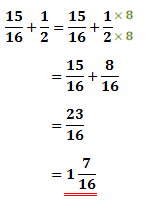 answer is 1 7/16