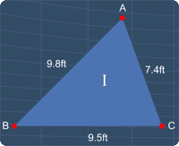 Triangle I is a scalene triangle