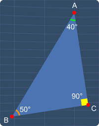 right triangle example