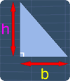 a right triangle