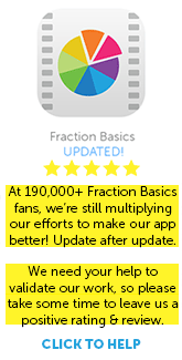 Download Fraction Basics App