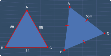 examples of equilateral triangles