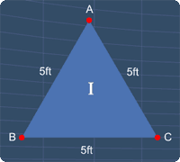 Triangle I is an equilateral triangle