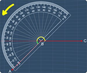 measuring the second angle