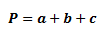 formula for the perimeter of a triangle