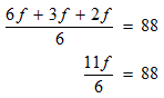 adding all three fractions