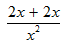 simplify this algebraic fraction