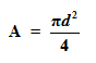 area of a circle formula