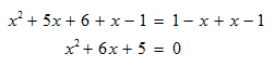 simplifying the equation