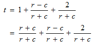 making the denominators the same