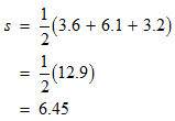 using the s formula