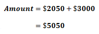 the new principal amount